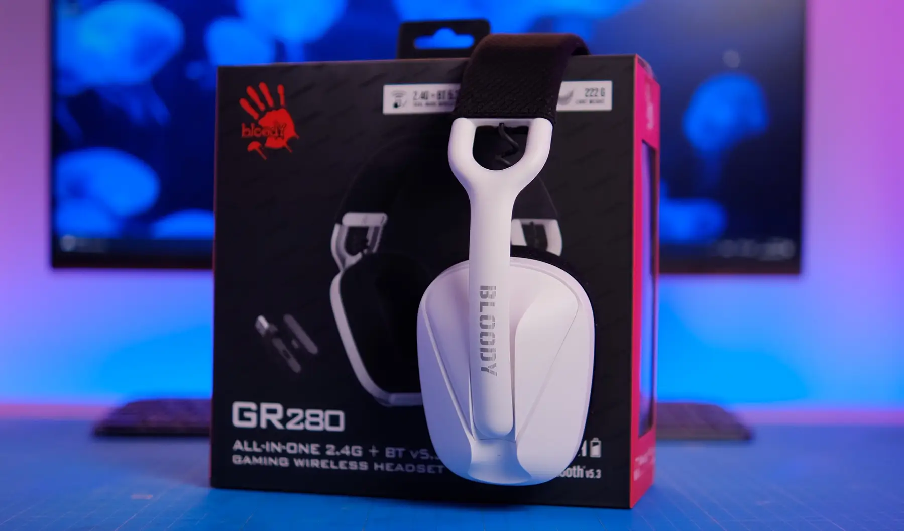 Bloody GR280: універсальна бездротова гарнітура для ігор, роботи та повсякденного використання