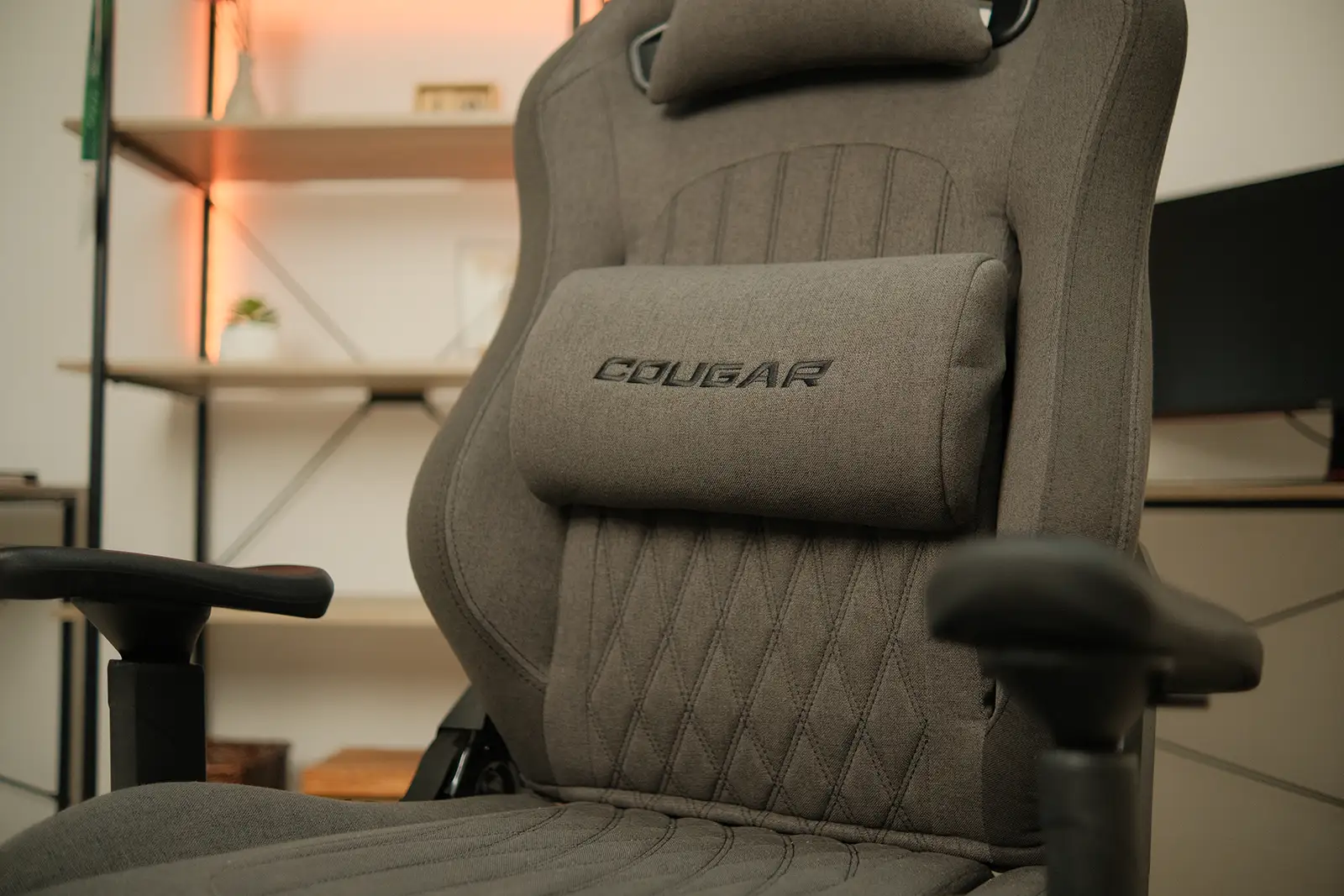 Cougar EXPLORE ROYAL GRAY F: functional and comfortable gaming chair