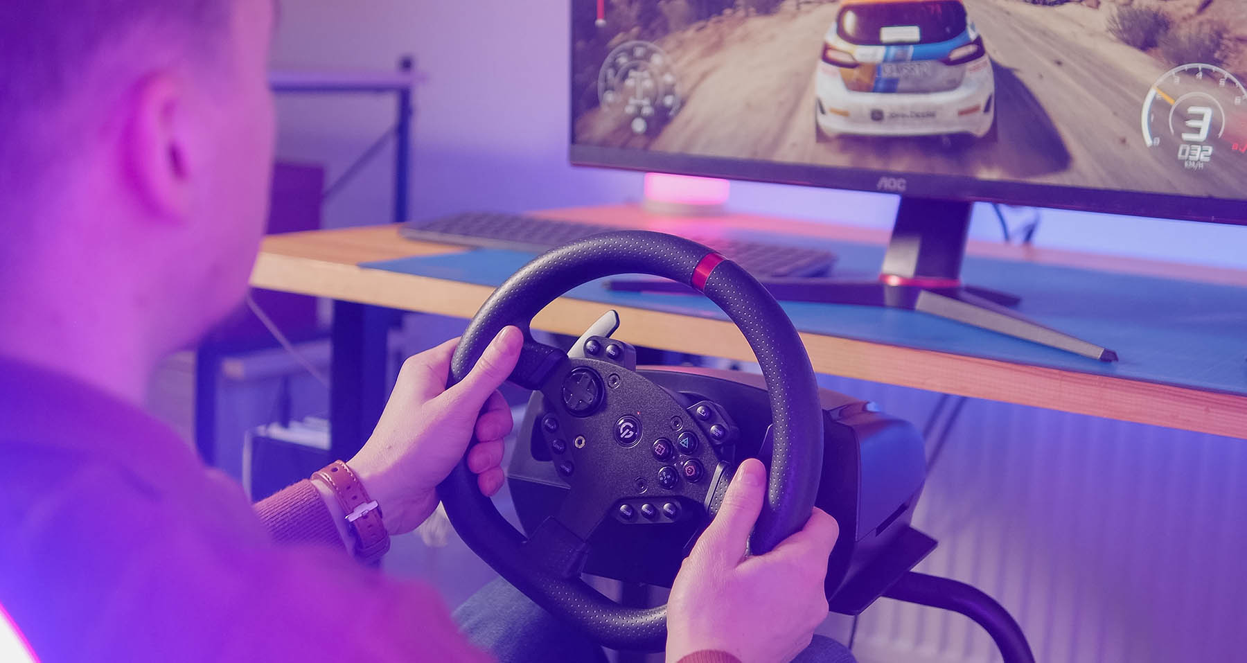 GamePro RS400 y RW070: simracing óptimo con la sensación de carreras reales