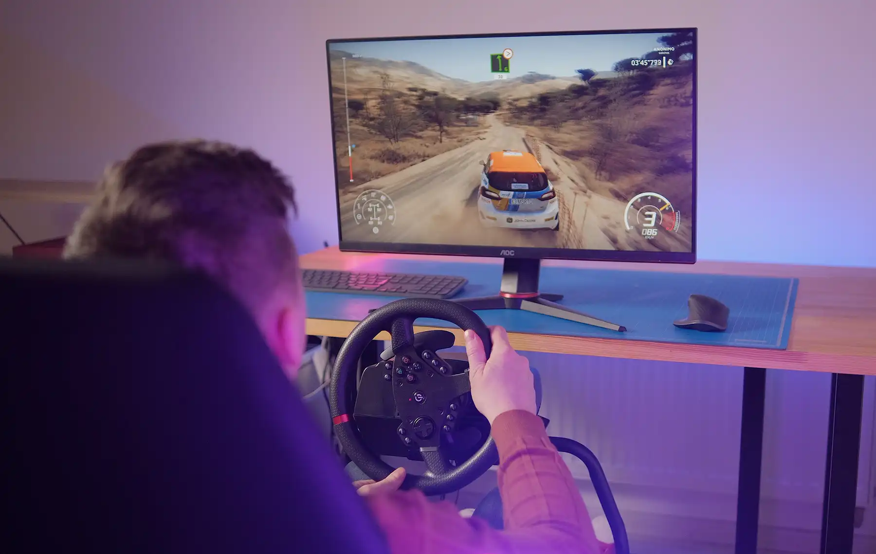 GamePro RS400 y RW070: simracing óptimo con la sensación de carreras reales