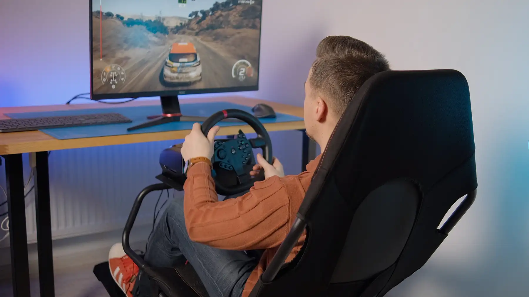 GamePro RS400 y RW070: simracing óptimo con la sensación de carreras reales