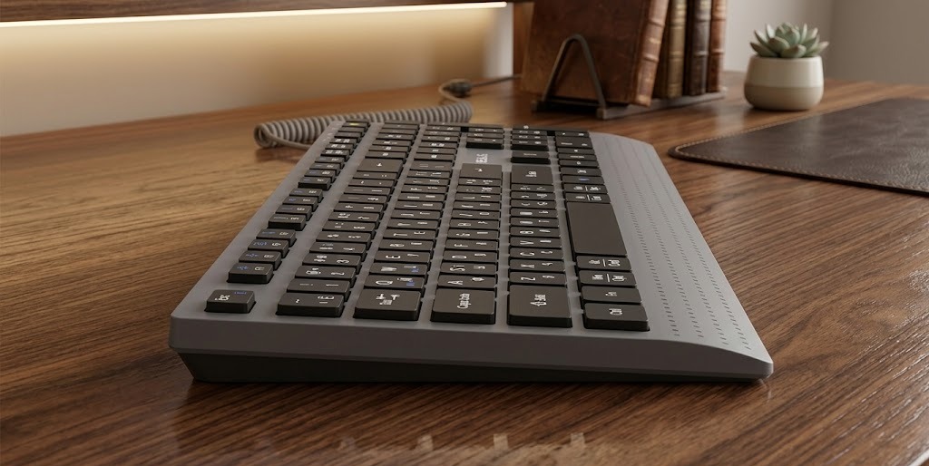 Огляд бездротової клавіатури REAL-EL RK-715W - краща для офісу!