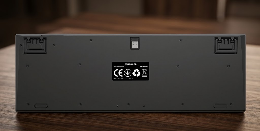 Огляд бездротової клавіатури REAL-EL RK-715W - краща для офісу!