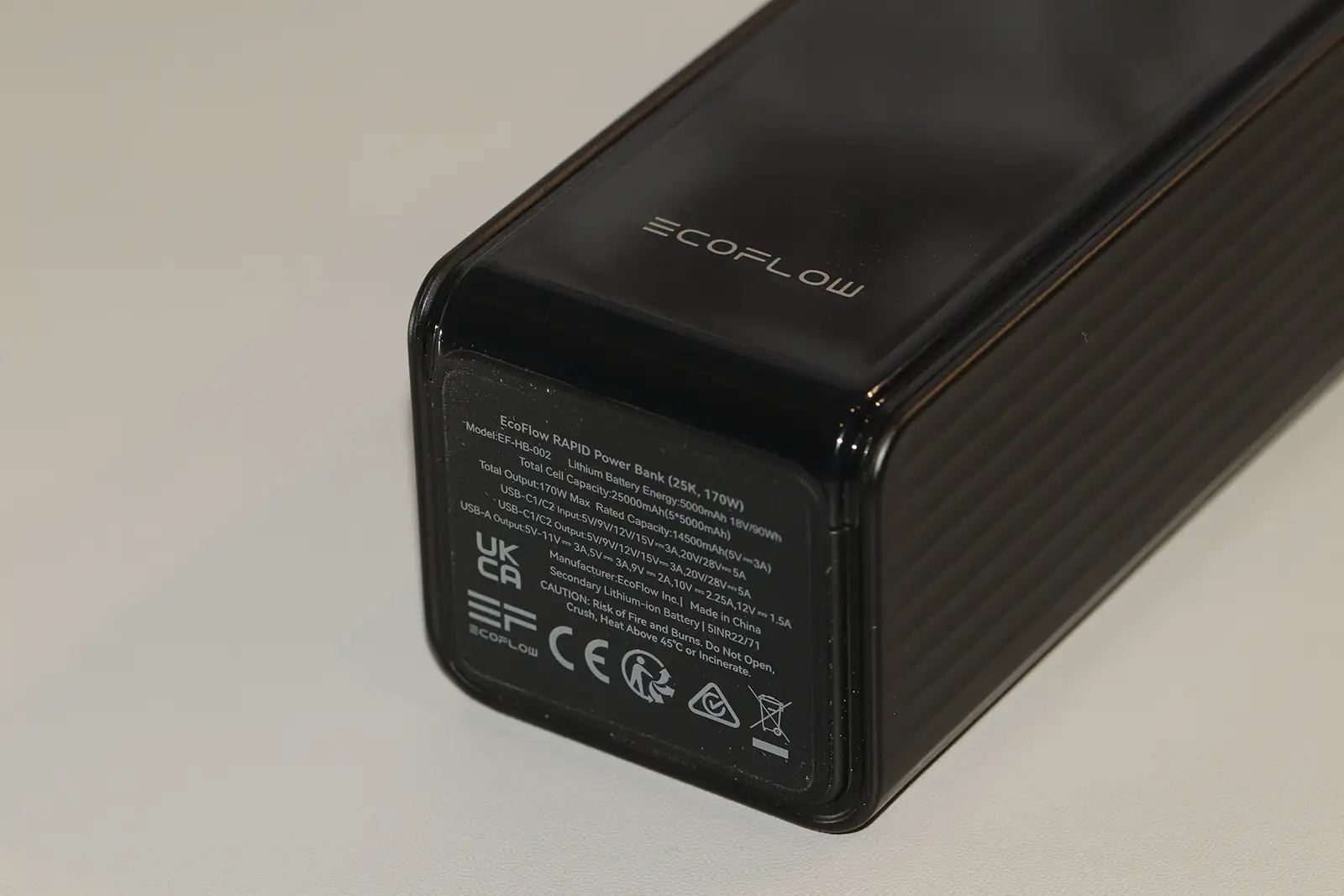 Огляд EcoFlow RAPID Power Bank 25000 мА*год – 170Вт, швидка зарядка та розумний дисплей