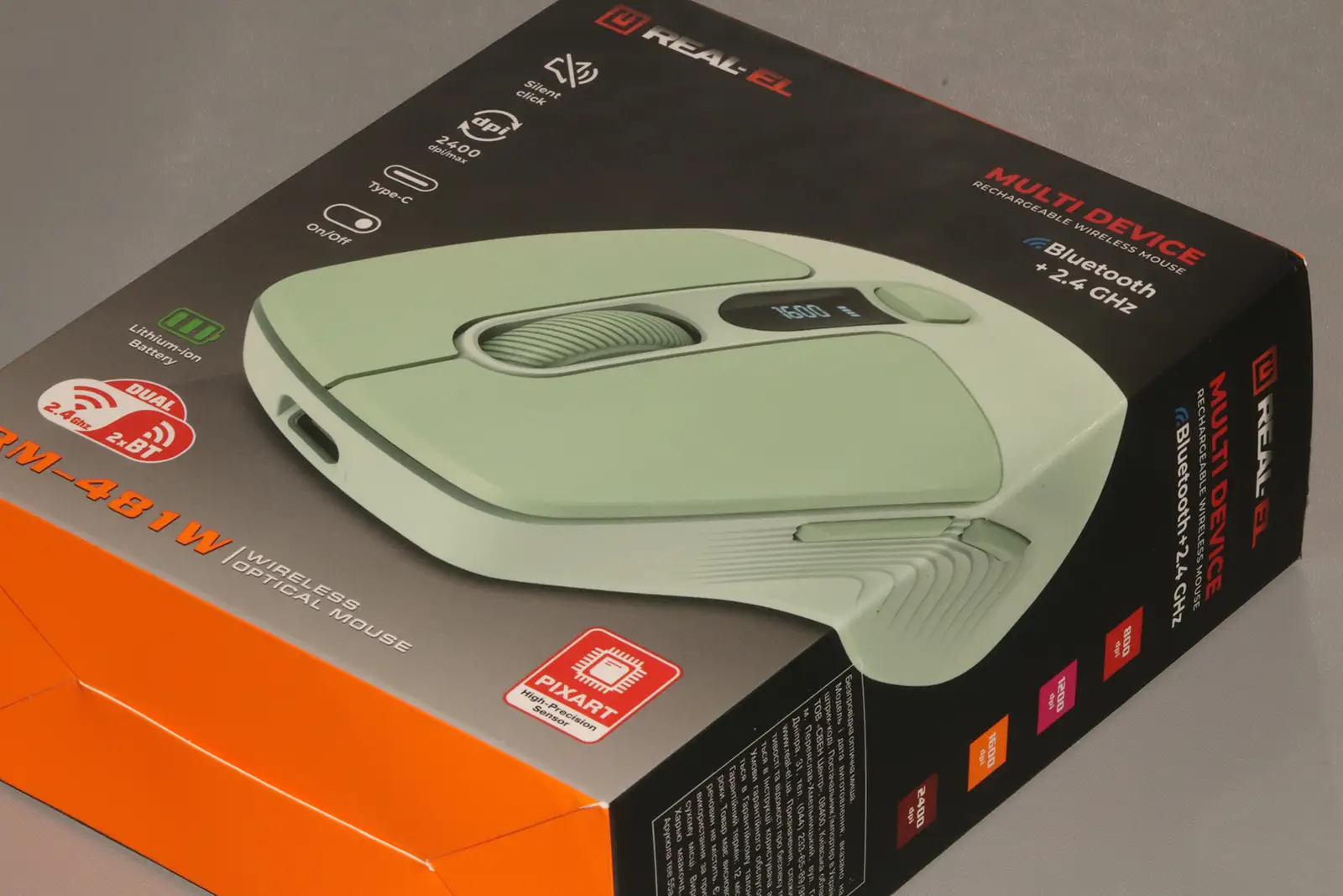 Review of REAL-EL RM-481W: Symmetrical Design, Built-in Display and Triple Connection