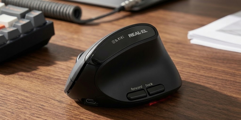 Вертикальний дизайн, автономність та потрійне підключення - огляд REAL-EL RM-490W