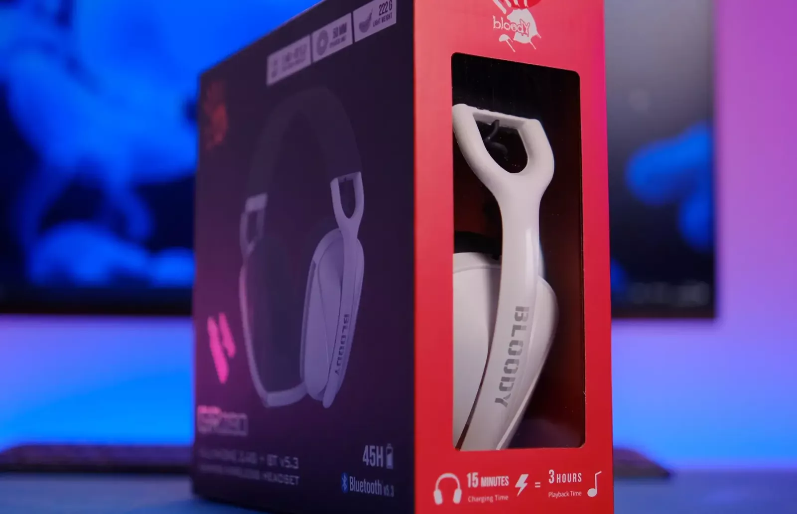 Bloody GR280: universal wireless headset for gaming, work, and everyday use