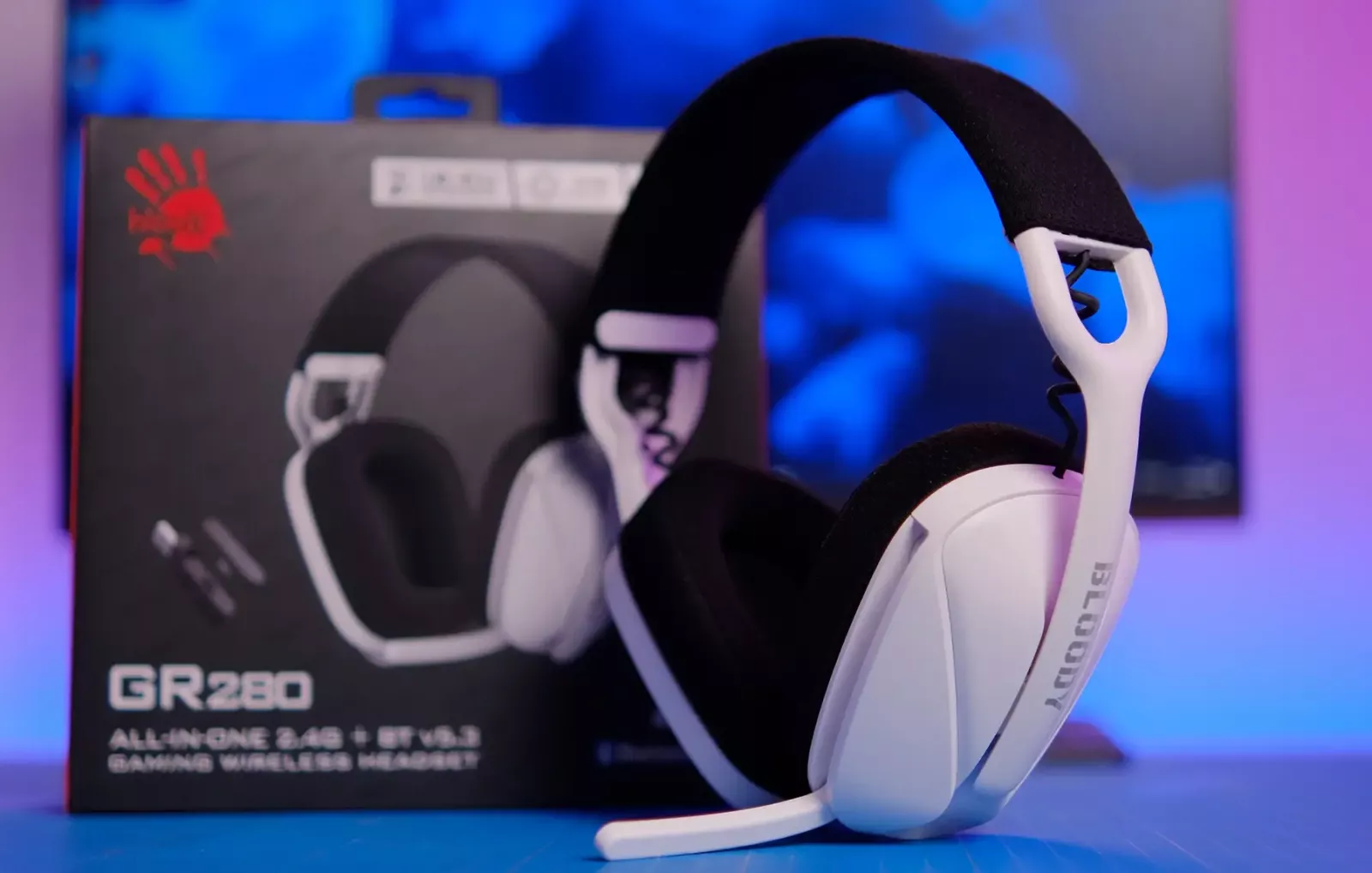Bloody GR280: universal wireless headset for gaming, work, and everyday use