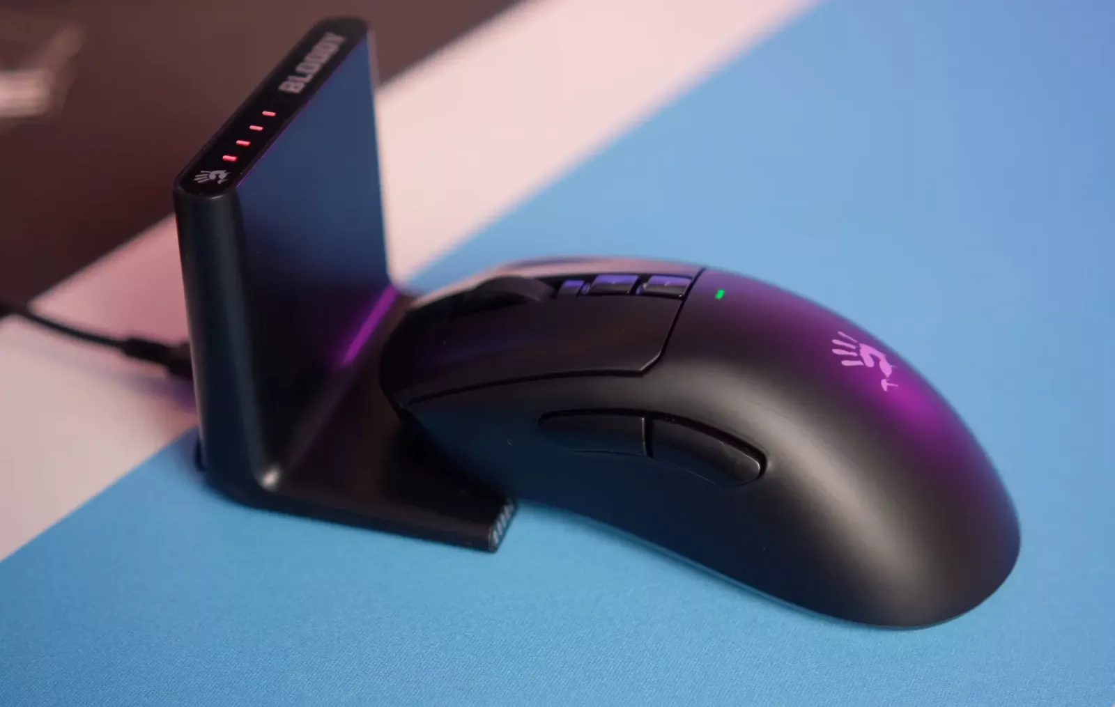 Bloody R73 Ultra Duo: evolution of a wireless gaming mouse with a next-generation docking station