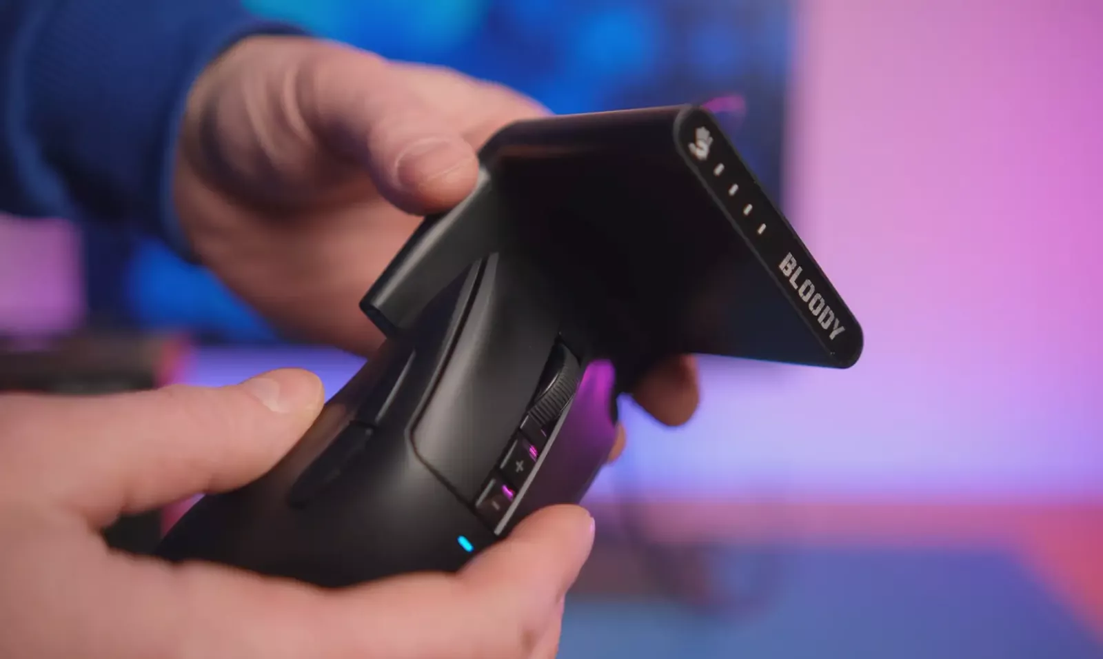 Bloody R73 Ultra Duo: evolution of a wireless gaming mouse with a next-generation docking station