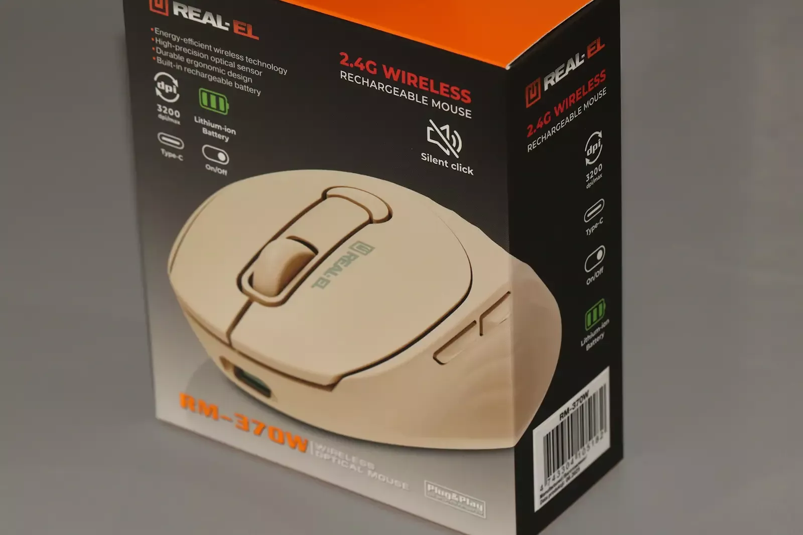 Твоя дівоча харизма: огляд бездротової мишки REAL-EL RM-370W