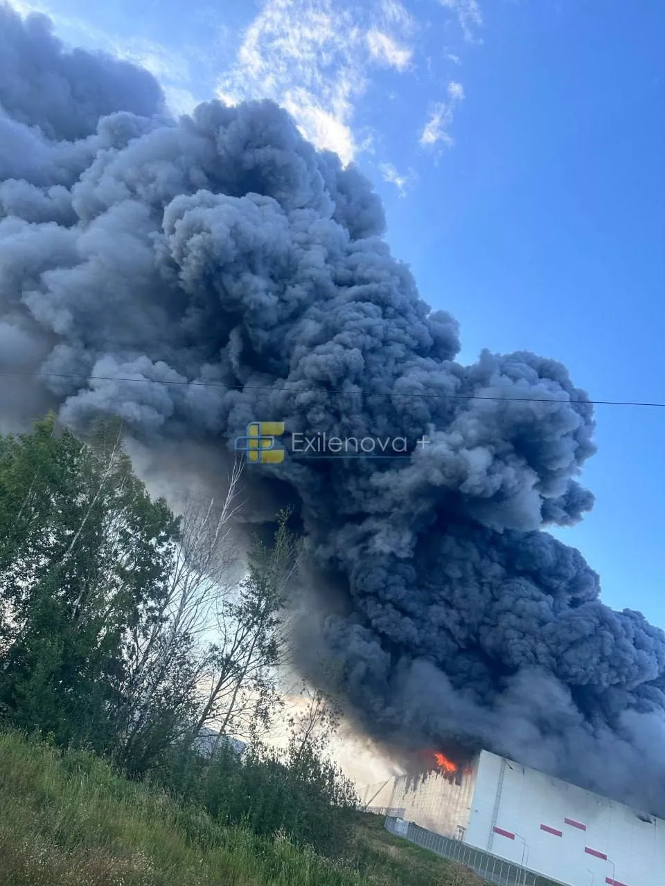 The Commander of the Drone Forces confirmed the strike on the Wildberries warehouse in the Leningrad region.