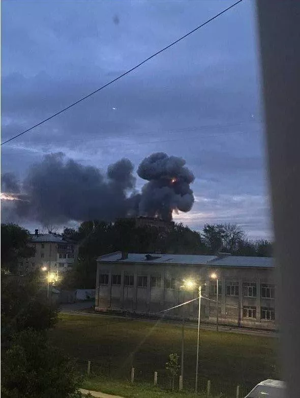 Fire Breaks Out at Russian Space and Missile Manufacturing Plant in Samara After Strike