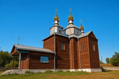 У селі Антонів на Київщині збереглася дерев’яна церква XVIII століття
