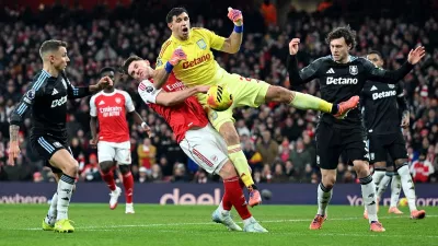 «Артета розгромив «Астон Віллу» у центральному матчі АПЛ з рахунком 4:1»