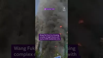 Четверо загиблих у Гонконзі: масштабний пожежа охопила житловий комплекс "Wang Fuk Court" - Video