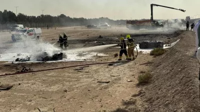 Індійський винищувач «Теjas» розбився на авіашоу в Дубаї, загинув пілот
