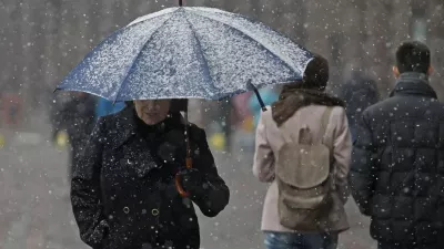 На Буковину насувається циклон: мокрий сніг і дощ 18 листопада