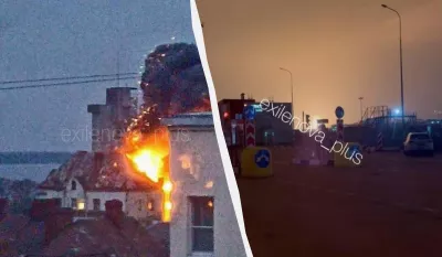 Напад дронів: Українські сили завдали удару по порту «Усть-Луга» у Росії