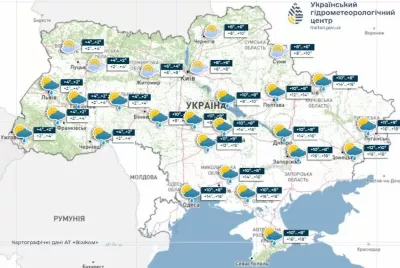 Похолодання охоплює Київ: завтра температура впаде до +2° та сильні вітри