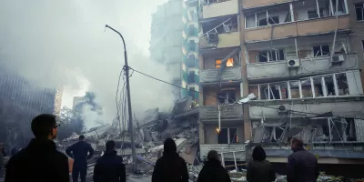 Ракетний удар по Києву: руйнування, постраждалі та пожежі після атаки РФ