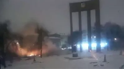 Російські дрони атакували дитмайданчик у центрі Львова