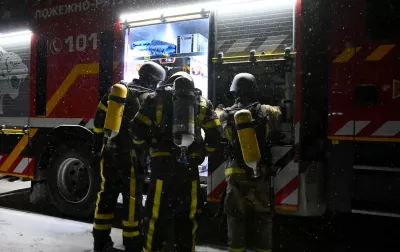 Російські війська атакували Київ балістичними ракетами та дронами вночі