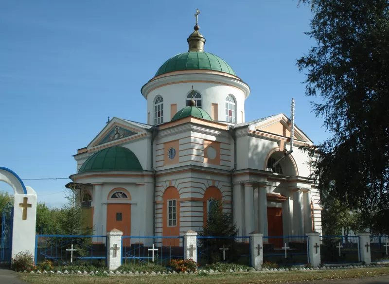 Вознесенське на Київщині — храм XIX століття