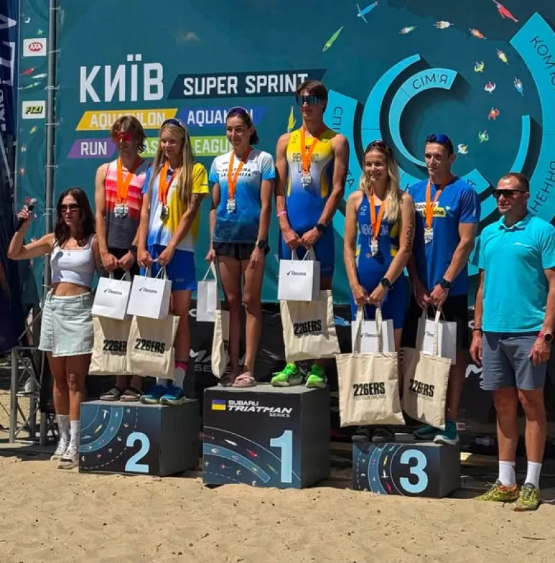 Житомирянин став чемпіоном України з триатлону та виборов «срібло» в абсолютному заліку