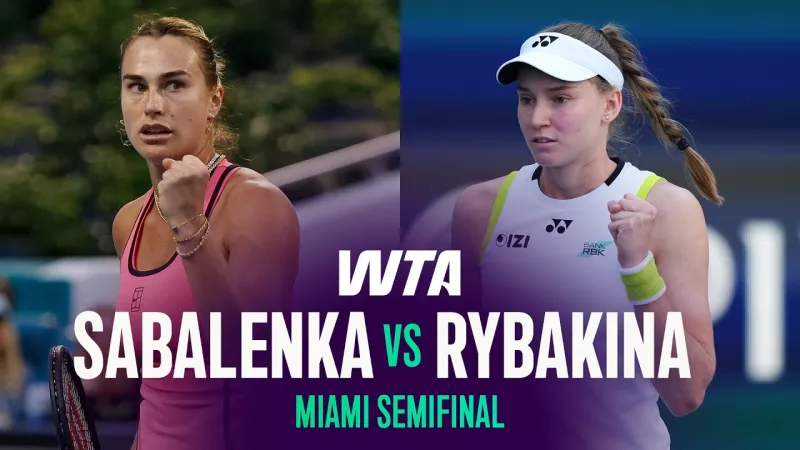 Арина Соболенко перемогла Єлену Рыбакину в напруженому півфіналі WTA 1000 у Майамі