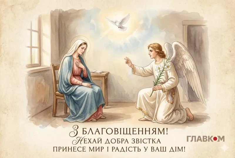 Благовіщення Пресвятої Богородиці: вітання українців та духовна надія на перемогу