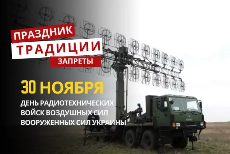 День радиотехнічних військ України і пам'ять про жертв хімічної війни 30 листопада