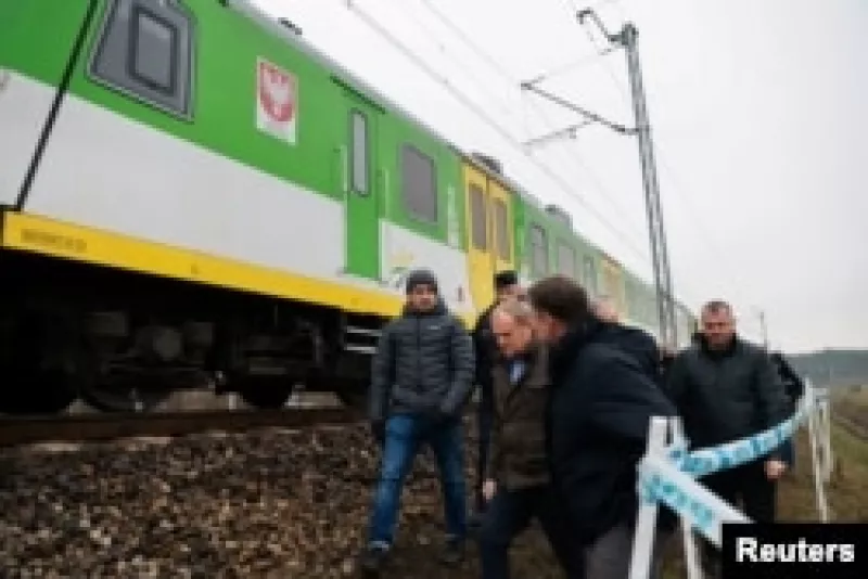 Дональд Туск: Громадяни України здійснили диверсію на залізниці Польщі в інтересах РФ
