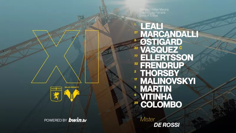 Дженоа приймає Верону: Руслан Малиновський в стартовому складі на важливий матч