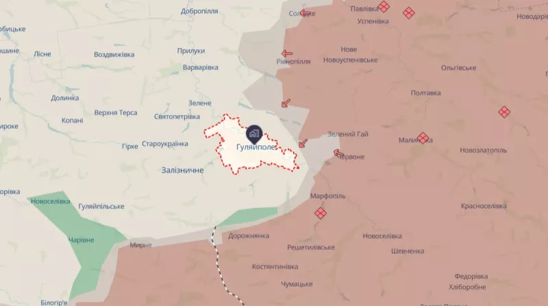 Гостра ситуація на Гуляйполі: українські військові проводять перегрупування після ворожого наступу