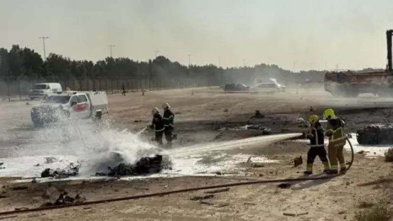 Індійський винищувач «Теjas» розбився на авіашоу в Дубаї, загинув пілот