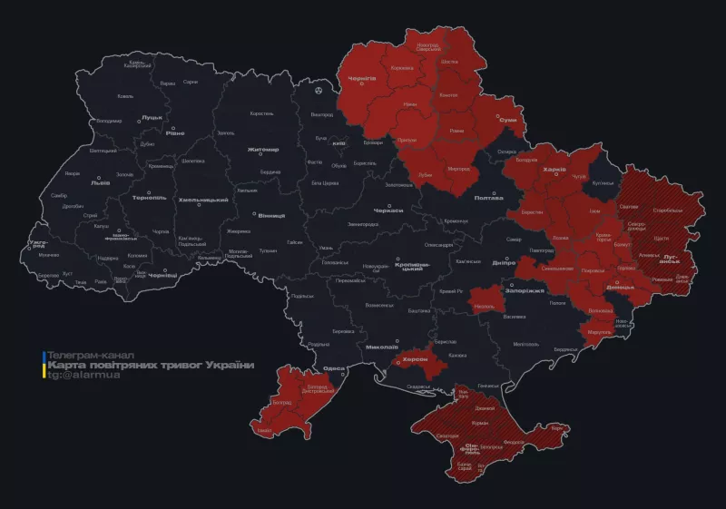 Харків під обстрілом: серія вибухів вранці 24 грудня після атак КАБами та швидкісними цілями