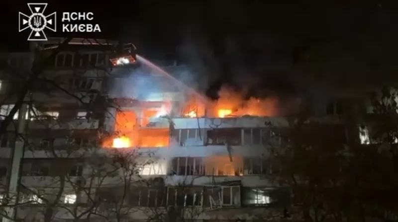 Київ під атакою: російські повітряні удари забрали одне життя, семеро – поранені
