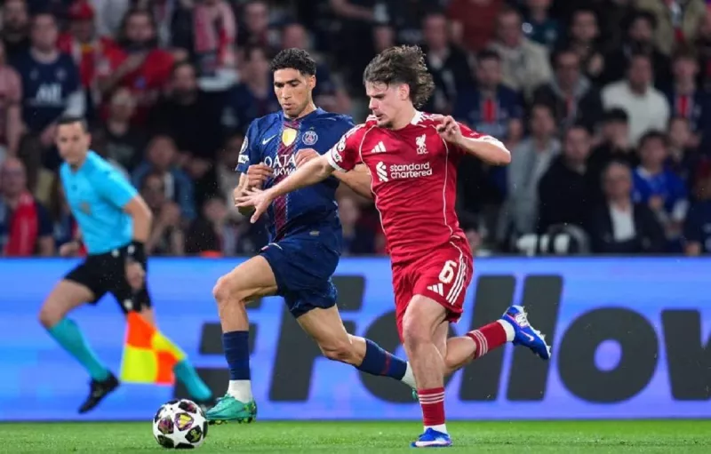 Ліверпуль та ПСЖ зустрінуться у чвертьфіналі Ліги чемпіонів: стартові склади та трансляція