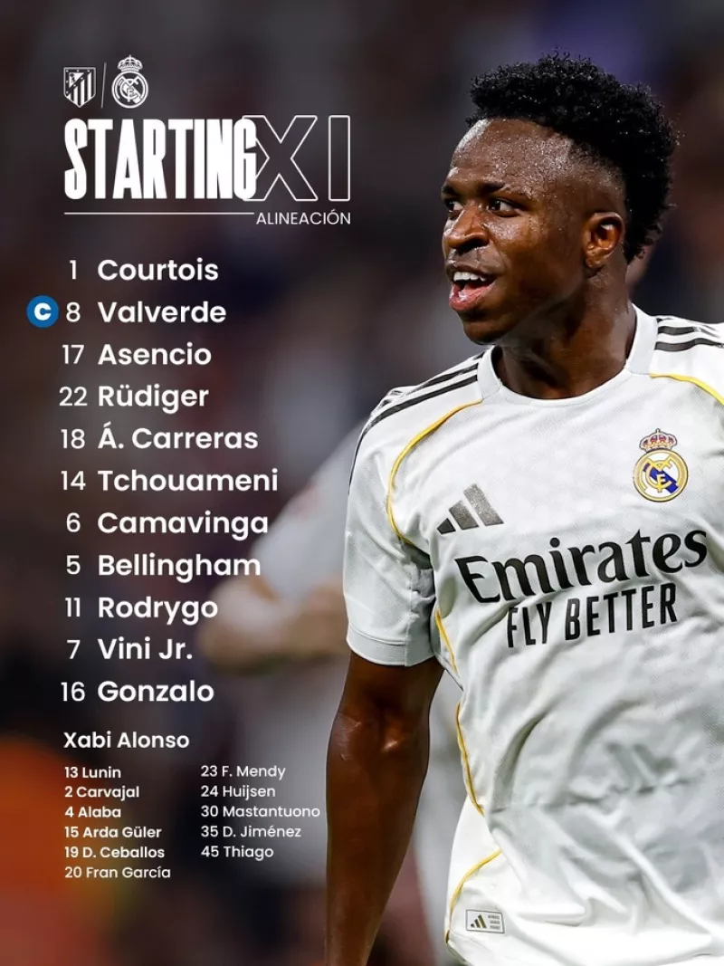 Мадридське дербі у Джидді: «Реал» та «Атлетіко» зійдуться у битві за Суперкубок