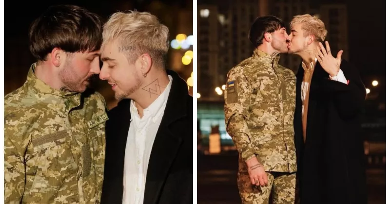 MELOVIN обручился с военным на Майдане и восхитил романтическим предложением