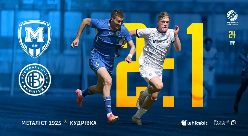 Металіст 1925 не пропускає Кудрівку: перемога з рахунком 2:1 у матчі U-19