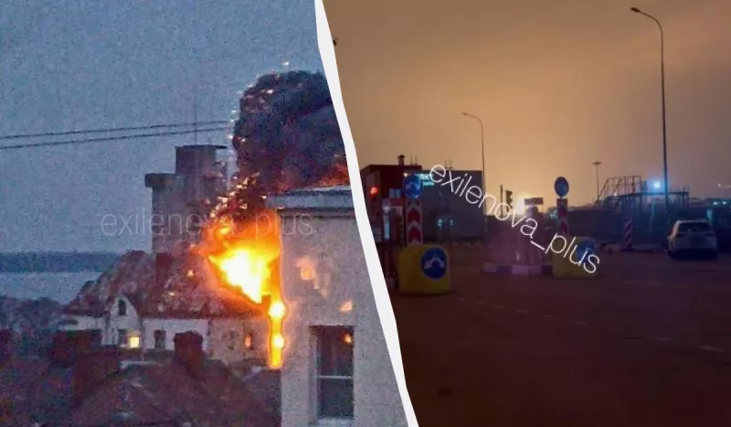 Напад дронів: Українські сили завдали удару по порту «Усть-Луга» у Росії