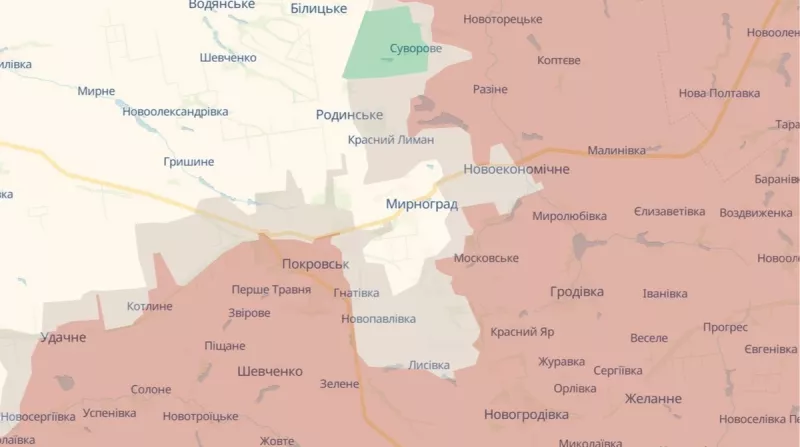 Оборона під Мирноградом: українські війська перейшли на вигідні рубежі радикалації ситуації