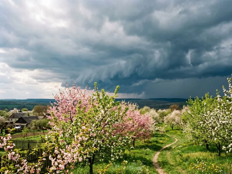 Погода у Вінниці: на вихідних потеплішає до +18°, але готуйтесь до злив і вітру