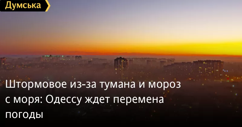 Погода в Дніпрі: туман та зниження температури до -3°C цього тижня