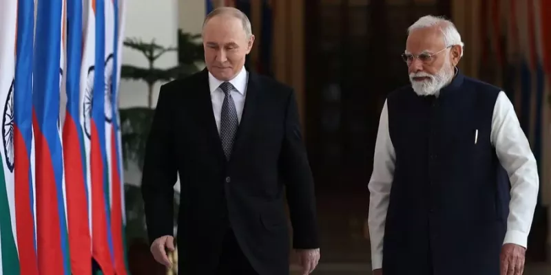 Прем'єр Індії Нарендра Моді закликав до миру під час зустрічі з Путіним у Нью-Делі