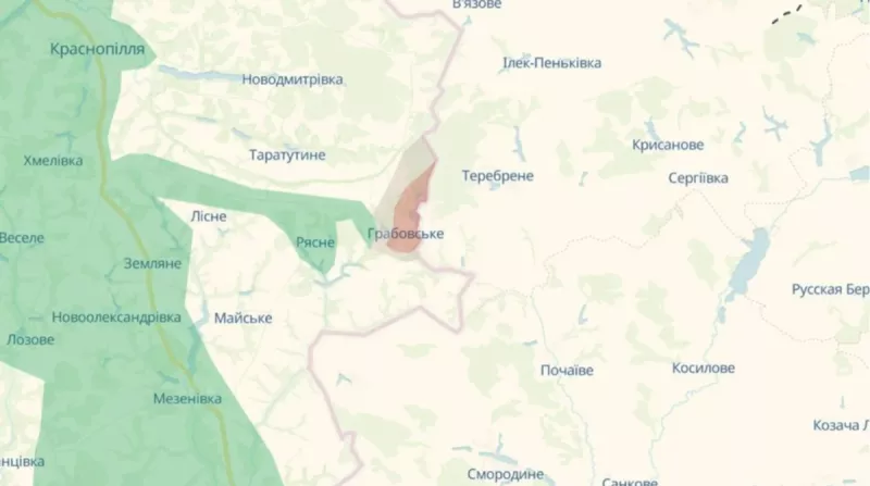 Російські війська захопили село Грабовське на Сумщині: 52 цивільних та 13 військових у полоні