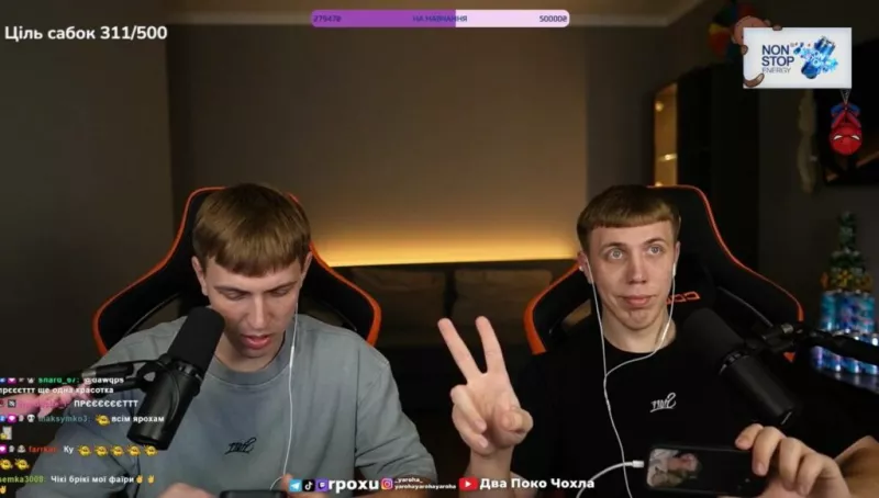Розвиток україномовного контенту на Twitch: полтавські стрімери "Rpoxu" у топі популярності