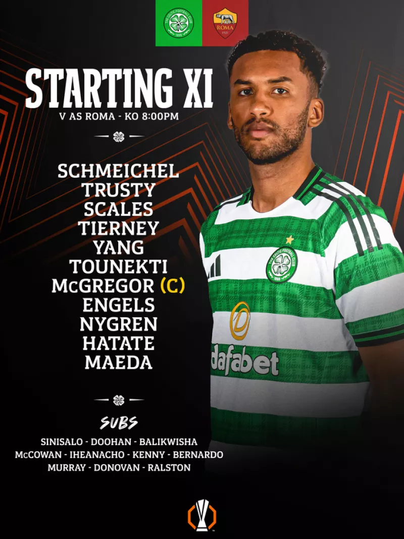 Селтік зустрічає Рому у матчі Ліги Європи без українця Довбика